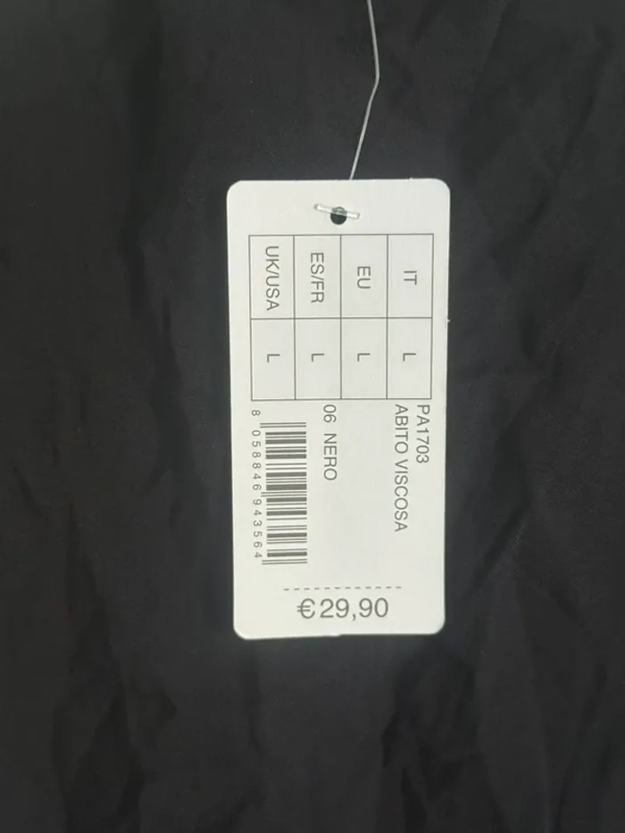 Robe portefeuille noire Calzedonia – Taille L – Neuve - photo numéro 5