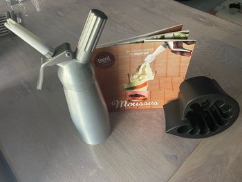 Ensemble siphon à chantilly