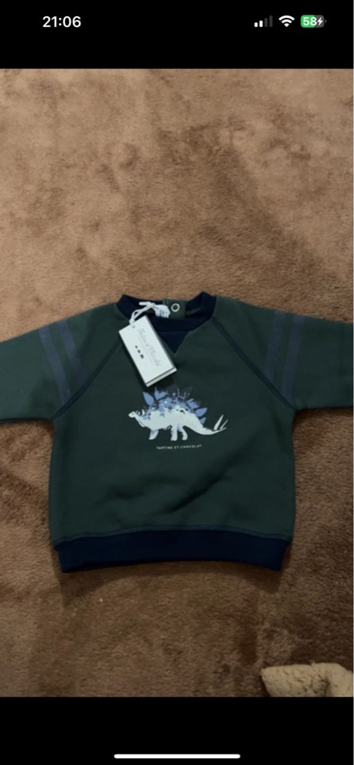 Ensemble tartine et chocolat - photo numéro 2