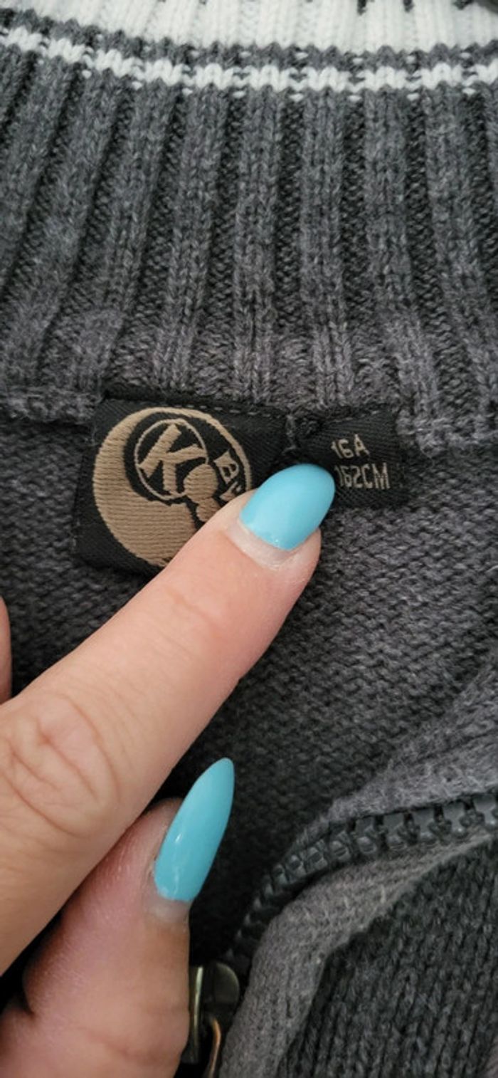 Pull gris garçon 👦 - photo numéro 2