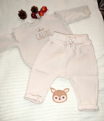 Tape à l'oeil Ensemble Fille 9 mois NEUF 