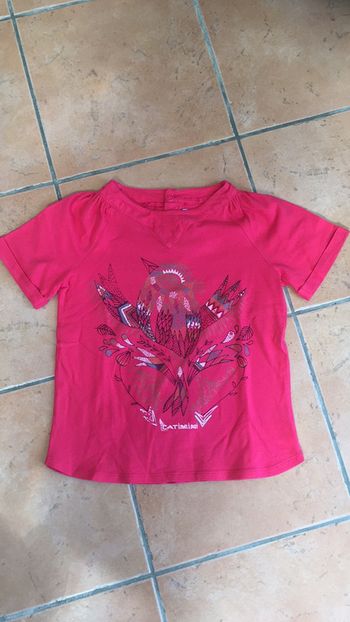 Teeshirt rose fille T12 ans Catimini