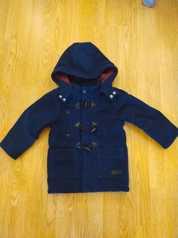 Manteau à capuche Bleu marine Kiabi