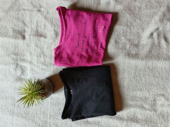 Lot 2 tee-shirts manches longues