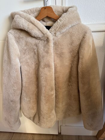 Manteau style fourrure Camaïeu taille 38