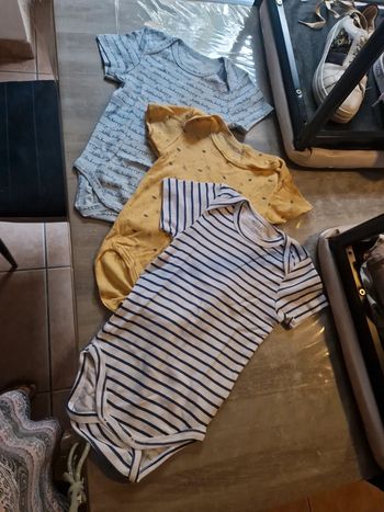 Lot de 3 bodies kimbaloo