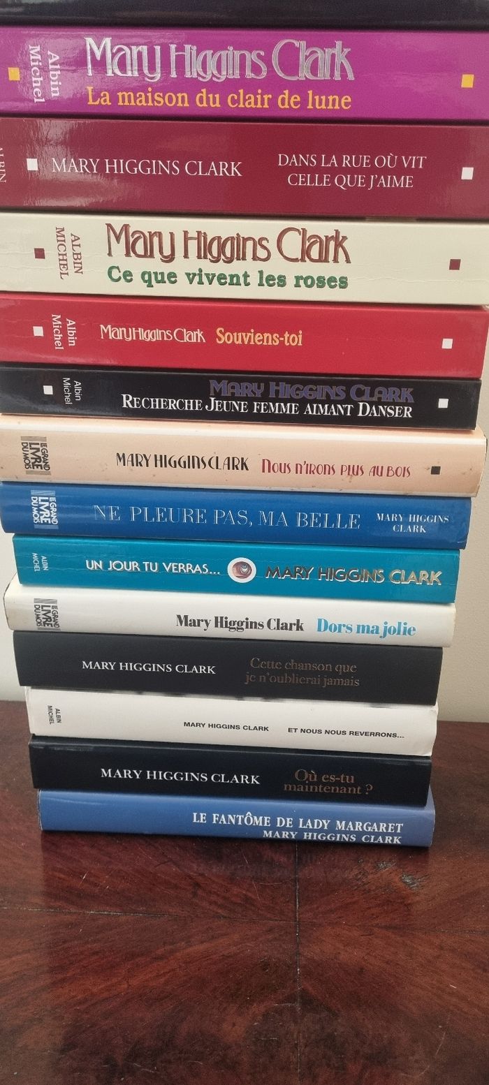 Lot de 20 romans de Mary Higgins Clark - photo numéro 3