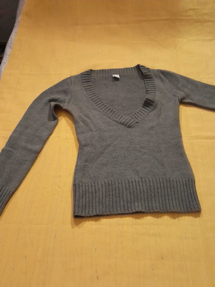 Gros lot Hiver Femme S Manteau + 2 écharpes + bonnet + pull assorti + gants - photo numéro 19
