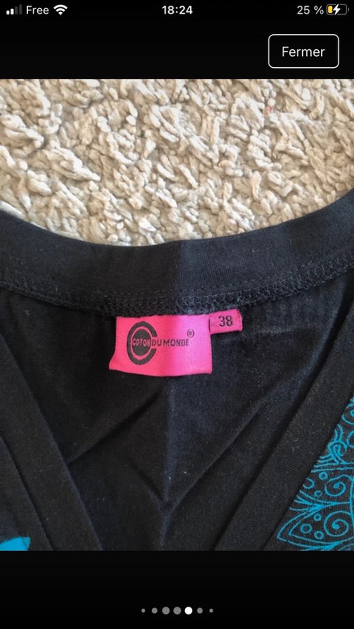 Robe taille 38 coton du monde - photo numéro 5