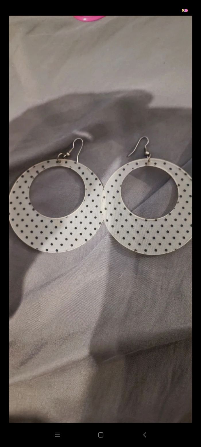 Boucle d'oreille créole