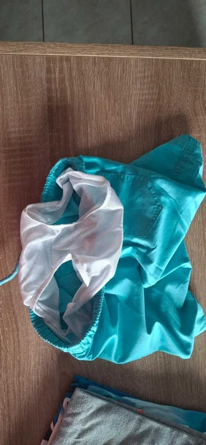 🌟 Short de Bain Turquoise Rebel by Primark - photo numéro 4