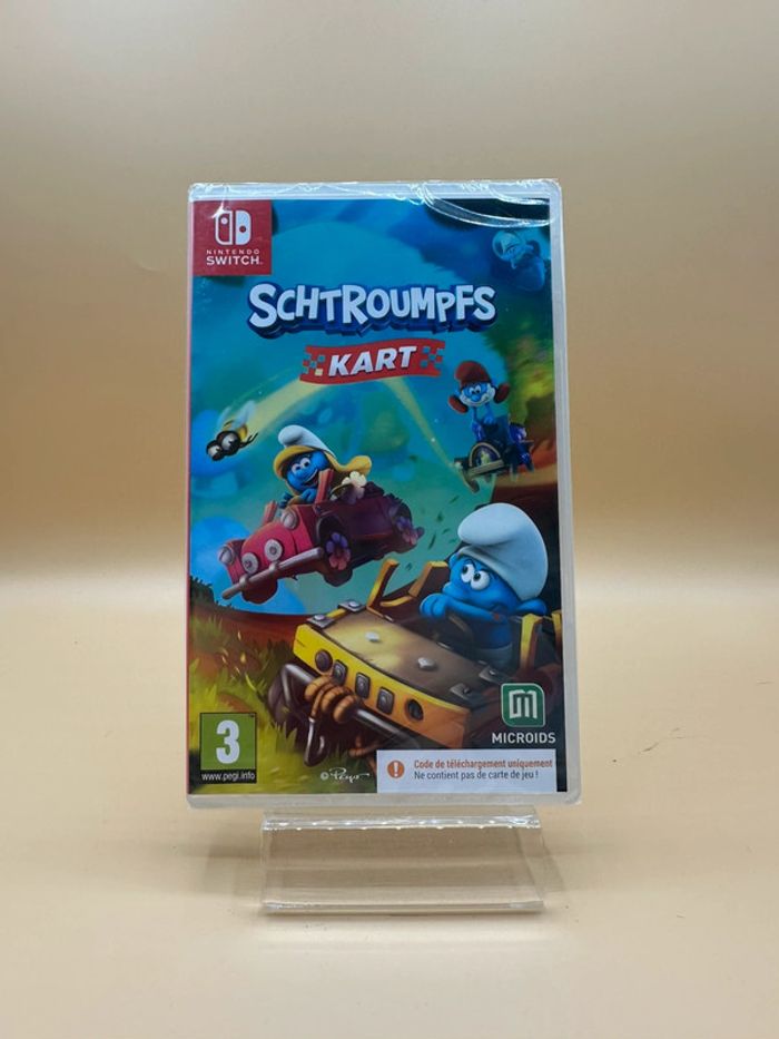 Schtroumpfs Kart Nintendo Switch - Code De Téléchargement