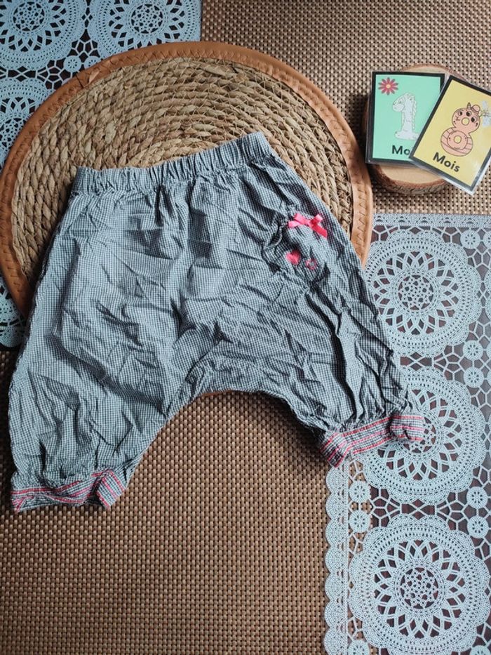 Sarouel en coton 18mois fille