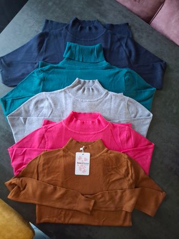 Lot 5 sous pulls tout doux neuf L/XL