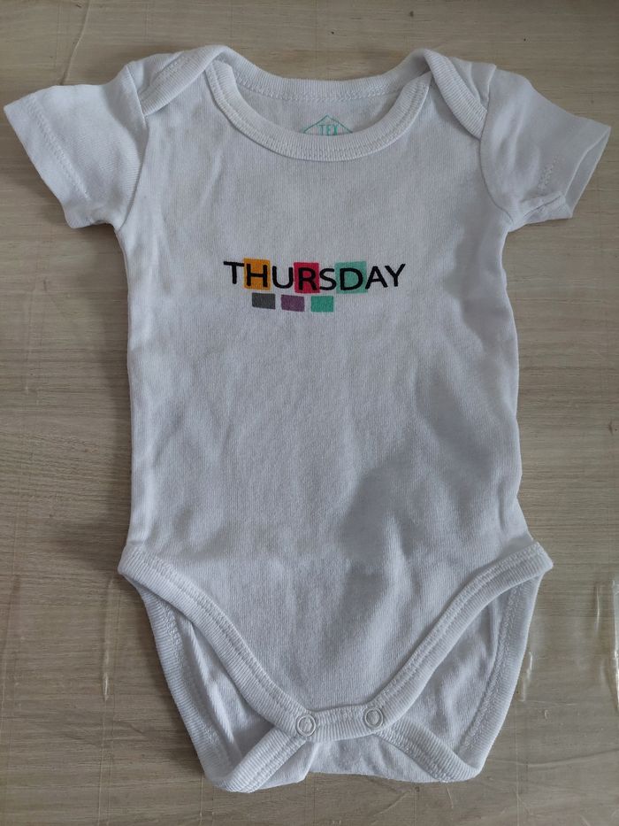 Bodys manches courtes 3 mois - photo numéro 4