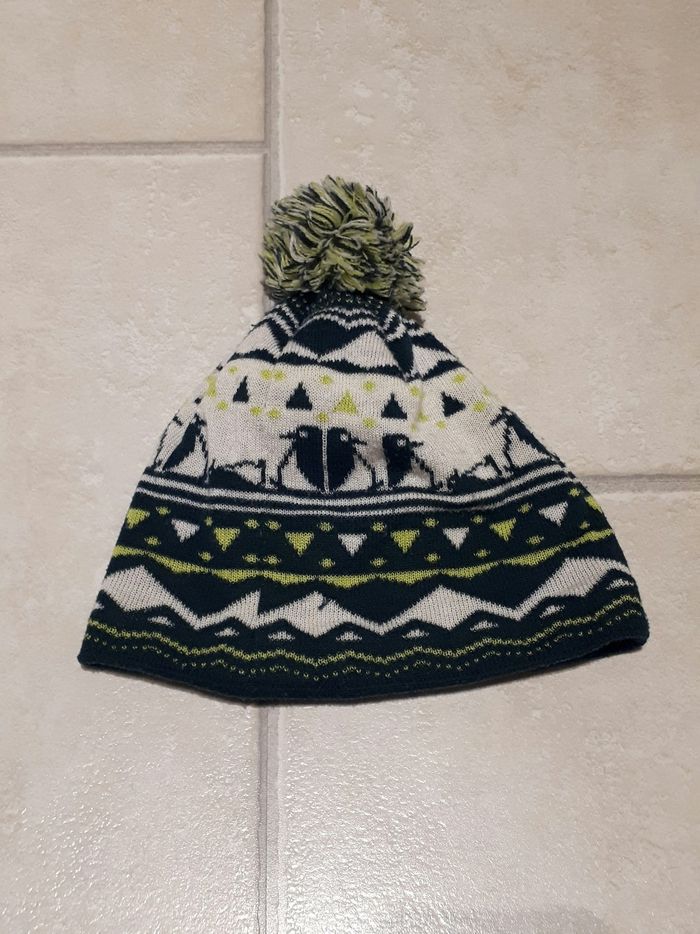 Bonnet à pompon Junior (convient pour 4/6 ans) - photo numéro 2