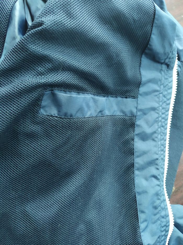 Veste mi saison à capuche bleu marine - photo numéro 5
