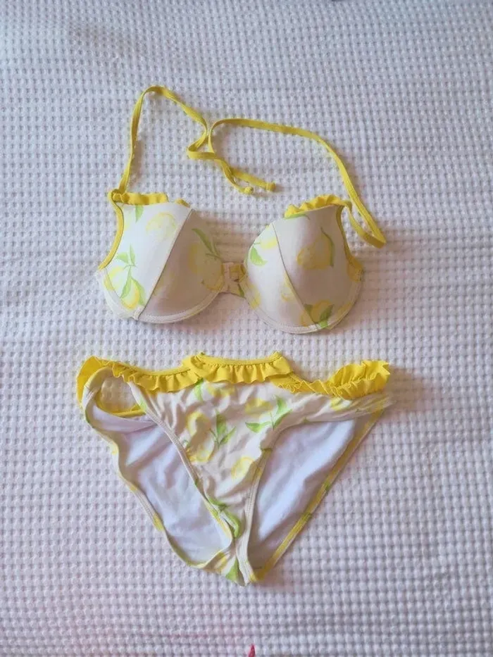 bikini vero moda citron