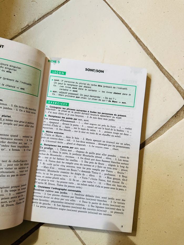 Livre d’orthographe - Règles Conseils Exercices Dictées - 6e/5e - Biclet A.- Cauhepe - photo numéro 5