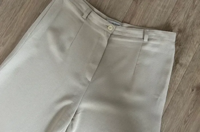 Gerard Darel, pantalon jambe évasé fluide, beige, femme, taille 42 - photo numéro 2