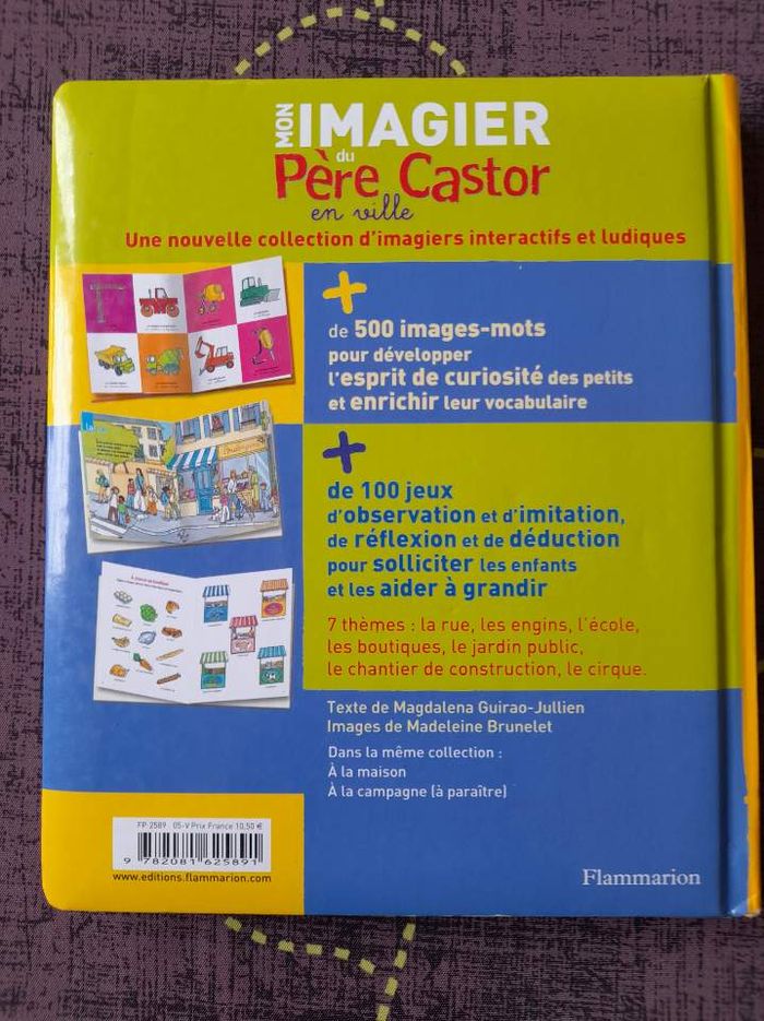 Livre "Mon imagier du Père Castor en ville" - photo numéro 3