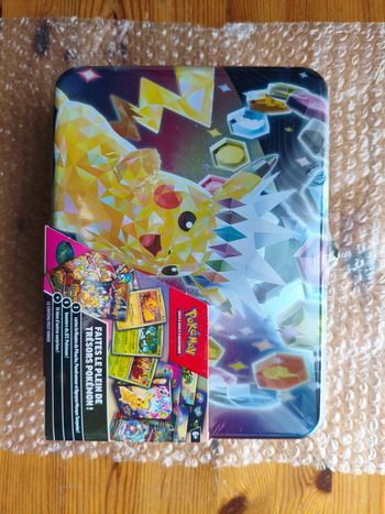 Coffre aux trésors /Valisette Pokémon Pikachu Etincelles Déferlantes