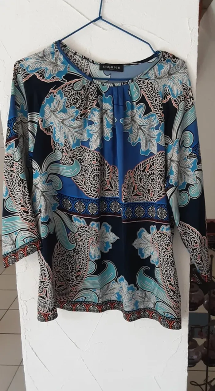 Blouse multicolore