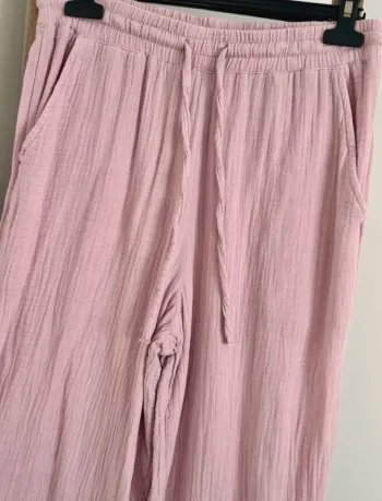 Pantalon gaze de coton
