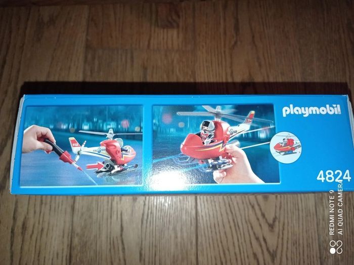 Playmobil City action, hélicoptère pompier, NEUF - photo numéro 3