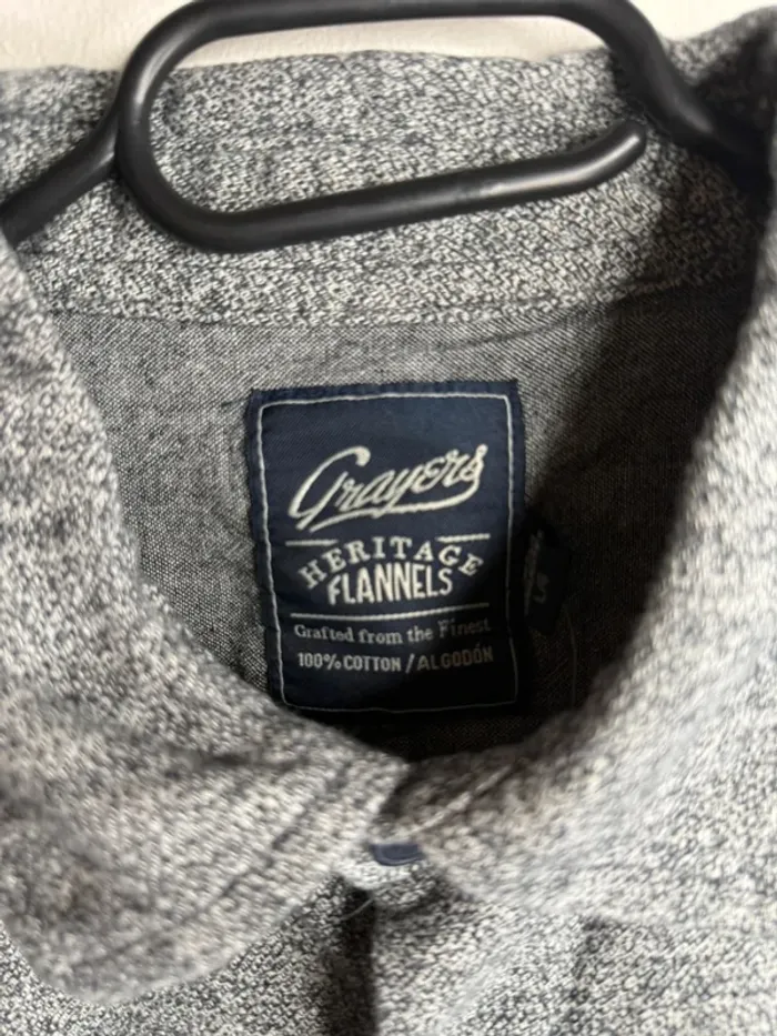 🩶 Magnifique Chemise Grayers / grise 100% Coton TL 🩶 - photo numéro 3