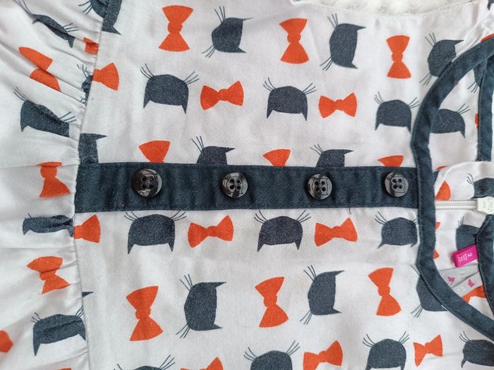 🔸Robe Sans Manches Chat - Orchestra 24 Mois🔸 - photo numéro 3