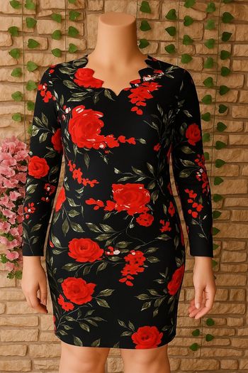 🌸Robe ML Fleurie Shein Taille 40🌸
