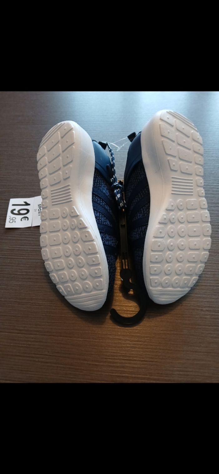 Baskets bleu tissaia 31 - photo numéro 5