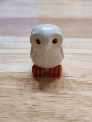 Playmobil chouette hibou blanche