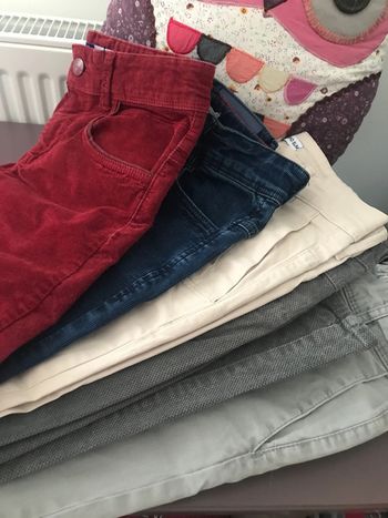 Lot 5 pantalons slim Okaidi 8 / 10 ans
