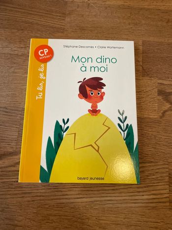 Livre Tu lis, je lis CP Niveau 1 Mon Dino à moi