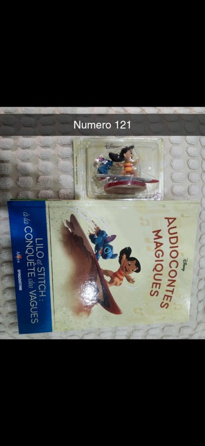 121Eme audioconte magique collection altaya deagostini livre et figurine disney audio compte