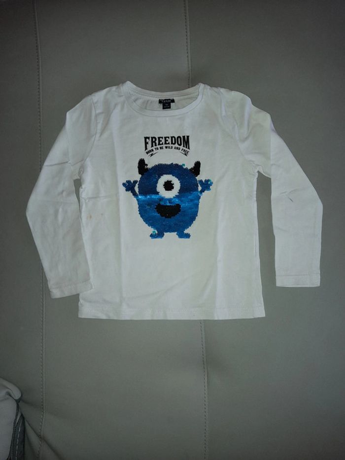 T-shirt manches longues garçon