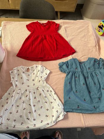 Lot de 3 robes  kiabi