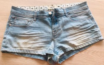 Short en jeans