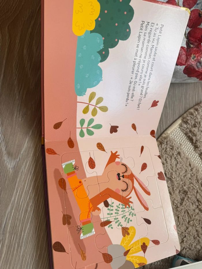 Mon histoire en puzzles petit lapin - photo numéro 2