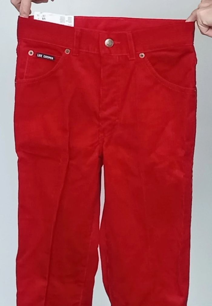 Pantalon homme velours côtelé Lee Cooper vintage
