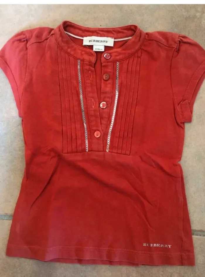 Tee  shirt  Burberry  authentique (2 ans)