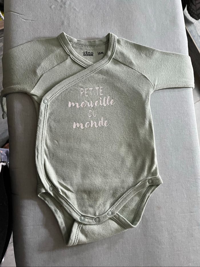 Bodys manches longues bébé 6 mois - photo numéro 2