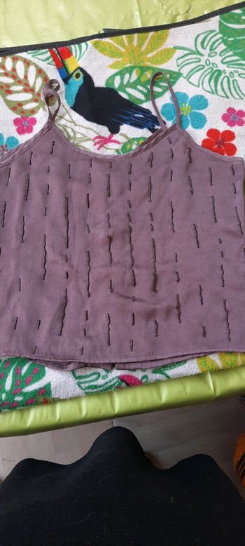 Débardeur à perles