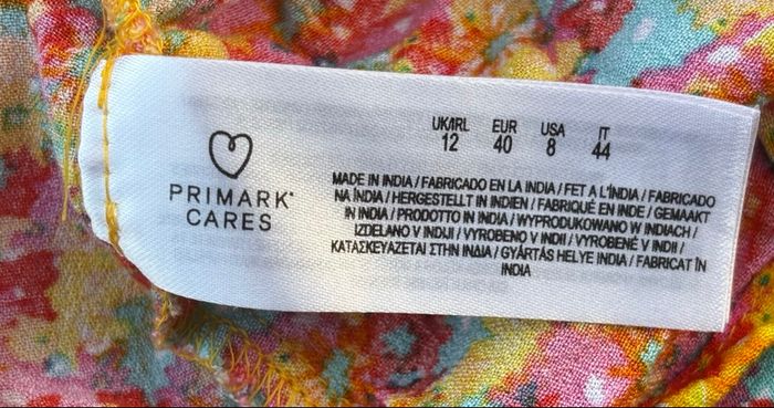 Robe courte colorée fleurie T40 • Primark - photo numéro 8