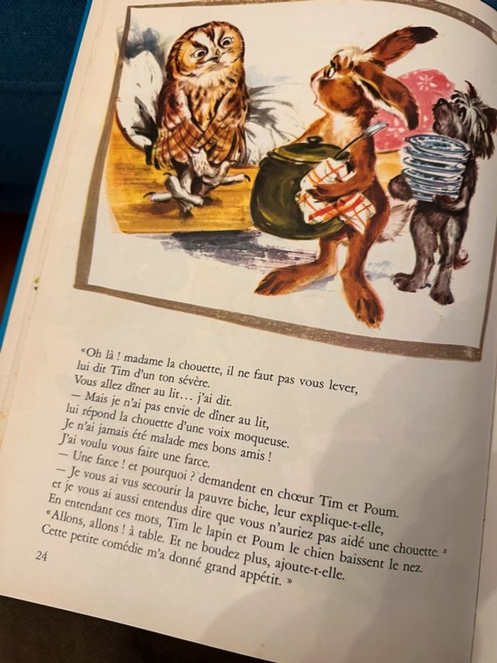 1979 Livre ancien Tim et Poum dans la forêt Pierre Probst (auteur Caroline) album collection - photo numéro 8