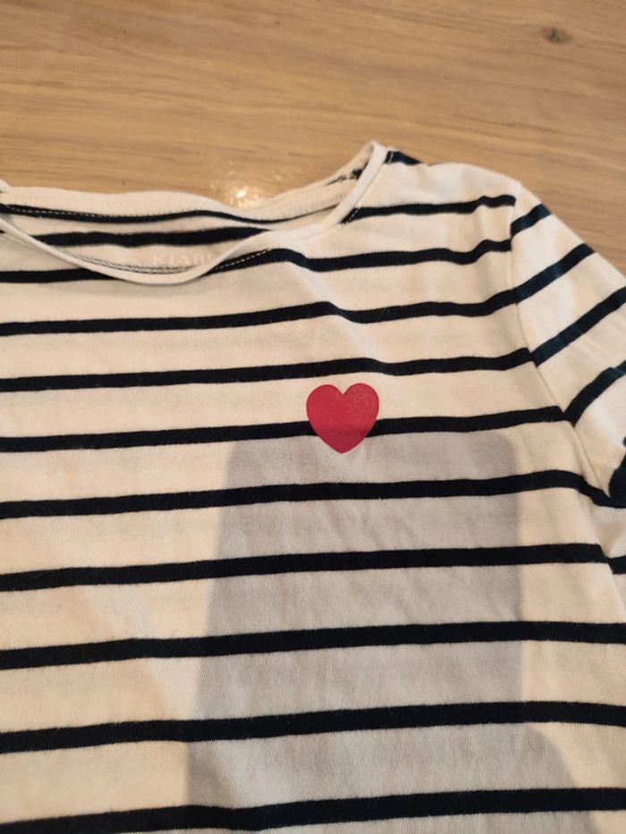 Lot de deux t-shirt à manches longues 4 ans - photo numéro 2