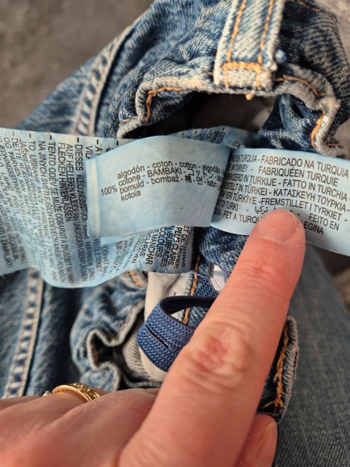Jeans large garcon zara - photo numéro 4