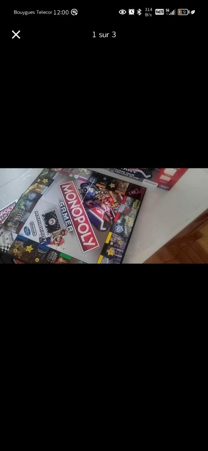 Monopoly mario kart